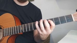 Гамма Ля мажор на гитаре в две октавы, четыре варианта игры. TABS guitar scales