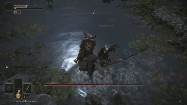 Boss Fight gegen den Tibaseefahrer in dem Totenwasser Dorf | Elden Ring Boss Fight Guide | PS5 смотреть онлайн
