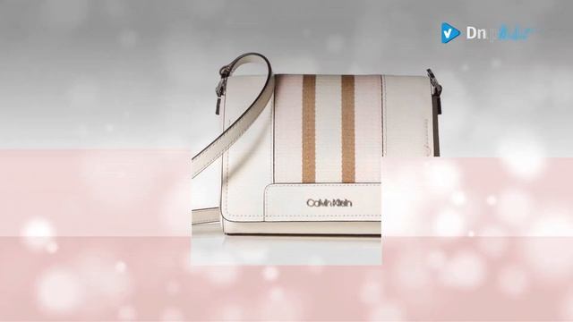 Calvin Klein Clara Stucco Leather Key Item Demi Shoulder Bag, 2019 Color Collection смотреть онлайн