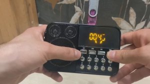 Прослушивание аудио с флешки на Радиоприемнике Aceline AR320