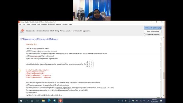 NUMERICAL SOLUTIONS OF LINEAR ALGEBRA : Diagonalization смотреть онлайн