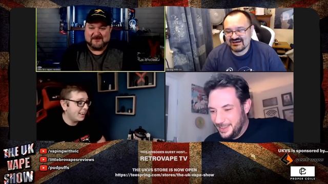 The UK Vape Show - Episode 279 - With Retrovape TV смотреть онлайн