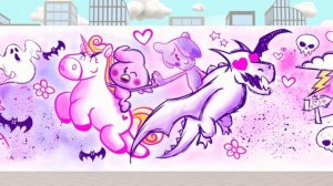 Cueio Plays with Colorful Toys ! - Cueio The Bunny Cartoons for Kids