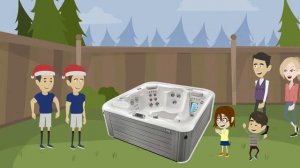 PLAN B SPA MOVER HOT TUB MOVING CHRISTMAS COMMERCIAL