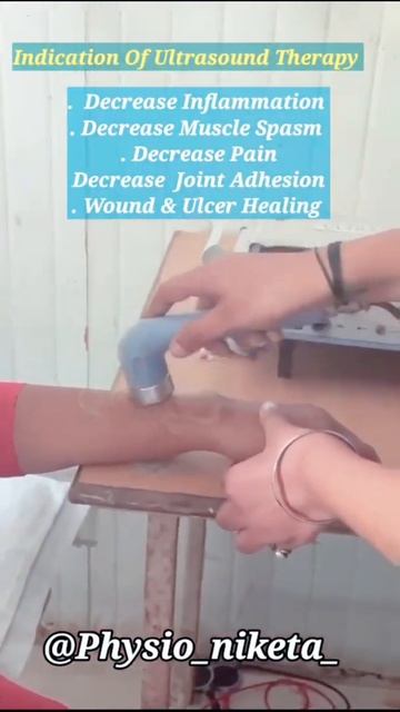 ULTRASOUND THERAPY ||PHYSIOTHERAPY STUDENTS ||INDIAN STUDENTS ||RELIEF PAIN смотреть онлайн