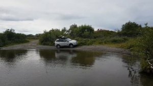 Брод через ручей Выкат