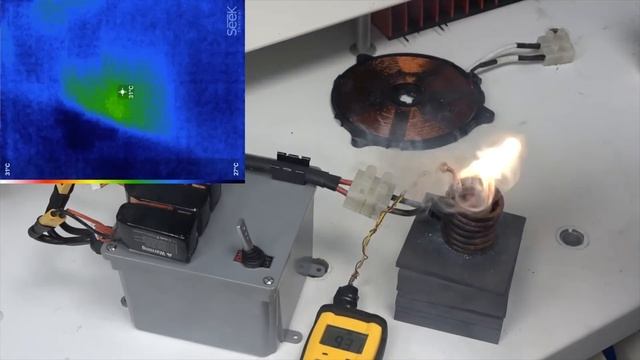 Cheap Battery Powered Induction Heater Shattering Ferrite смотреть онлайн