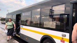 Автобус ЛиАЗ-5292.65-03 2024 следует по маршруту 367п ”ЖК Пригород Лесное - м. Домодедовская”