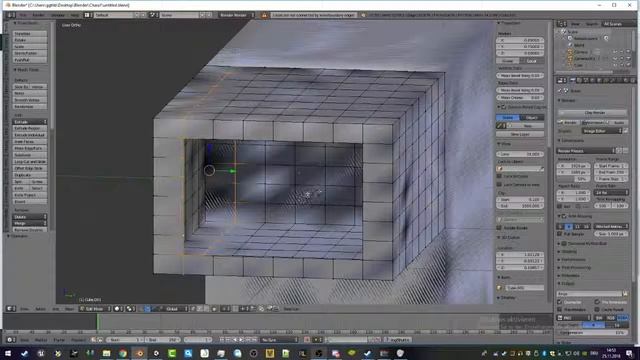 Blender loops are not connected by wireboundary edges fix смотреть онлайн