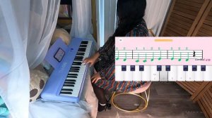 The ONE Smart Piano COLOR - No Experience Needed to Become a Pro! Learn to Play Made Easy.