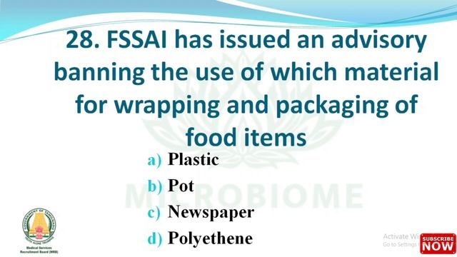 FOOD QUALITY | QUALITY CONTROL, SAMPLING | TN MRB FSO 2022 | UNIT 7 | Important 35 MCQs | MUST WATC