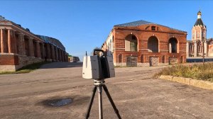 Лазерное сканирование и 3D моделирование исторической части города Касимов