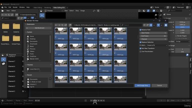 11 -Convert image sequence to Movie Clip