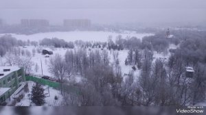 А из нашего окна