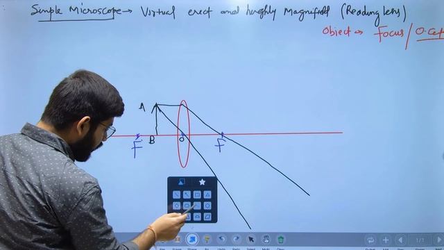 How to Draw Ray diagram of simple microscope смотреть онлайн