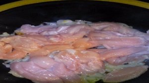 Курица с айвой