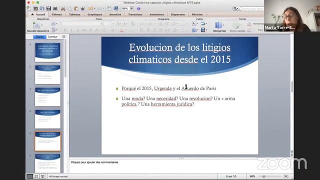 Litigios Climáticos. Expositora: Prof. Dra. Marta Torre-Schaub. смотреть онлайн