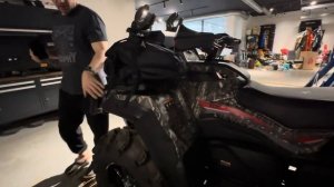 Мой второй квадроцикл Aodes Pathcross 1000 со всеми доработками.