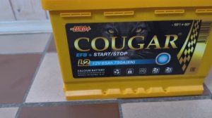 Cougar 65 а/ч 750А(EN) EFB + Start/Stop L2
