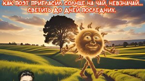 Как поэт пригласил Солнце на чай, невзначай...
Светить до дней последних. Премьера песни!!!