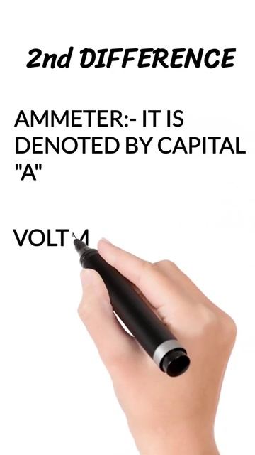 DIFFERENCE BETWEEN VOLTMETER VS AMMETER #shorts