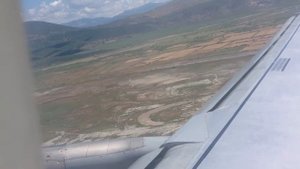 Взлет Airbus A321 из Турции