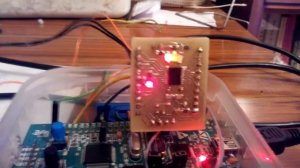 Мини отладочная плата самодельная для STM32F030F4