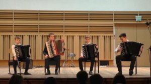 Концерт в НСМШ 13.04.24 ко дню рождения баяниста Андрея Николаевича Романова (2-е отд.) Новосибирск