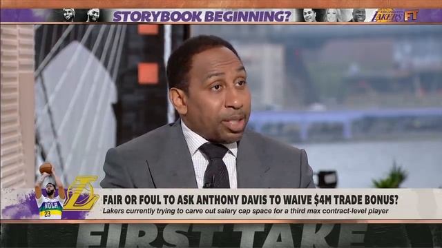 Why should Anthony Davis have to pay for the Lakers’ mistakes? – Max Kellerman | First Take смотреть онлайн