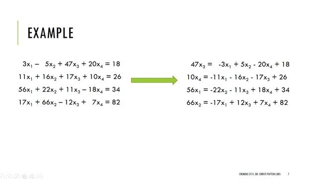 Systems of Linear Equations by Gauss-Seidel and Excel's Solver смотреть онлайн