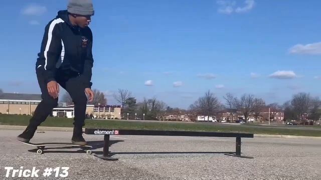 20 FLATBAR TRICKS | Learning/Practicing New Rail Skateboard Tricks (Skate Progression On A Flatbar!