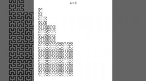 Hilbert Curve with Python