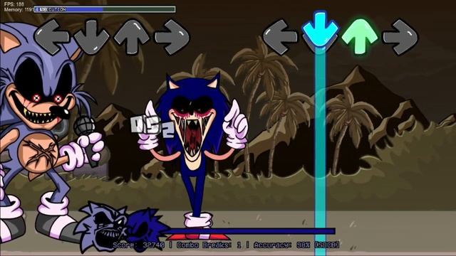 fnf execution but sonic.exe and lord x sing Remade