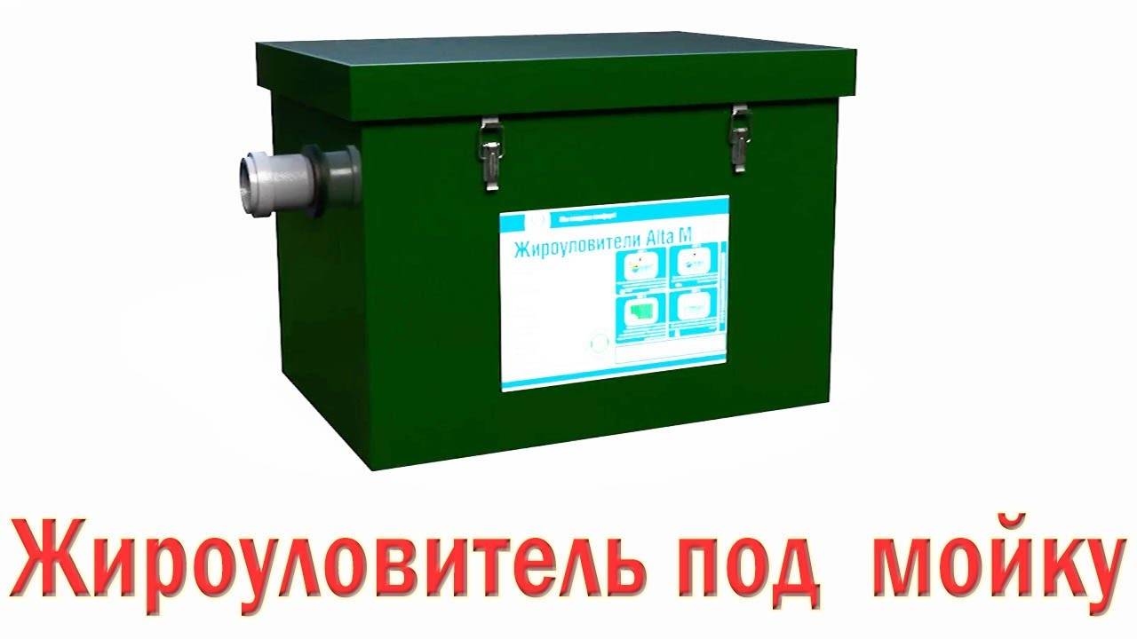 Жироуловитель  под мойку. Трубы и канализация на кухне не забиваются