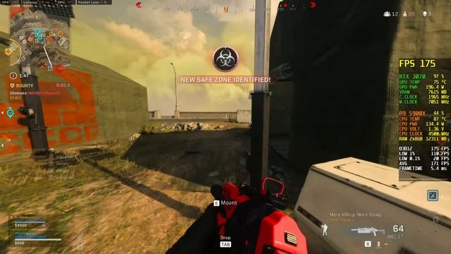 Warzone Rebirth Island RTX 3070 + R9 5900X | 1080p Ultra Settings
