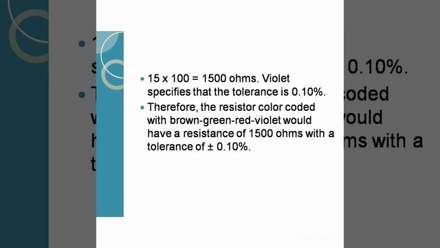 Problems on Resistor colour code/workshop instructor/demonstrator in electronics and communication смотреть онлайн