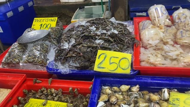 РЫБНЫЙ РЫНОК В ПАТТАЙЕ на НАКЛУА
