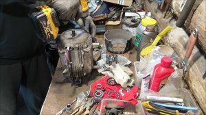 Ремонт Karcher HD 6/15c. Грохот мотора.