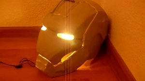 Самодельный шлем железного человека из стеклоткани Mark 5-7 укрепленный (pepakura)