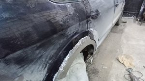 Востановление задних арок форд