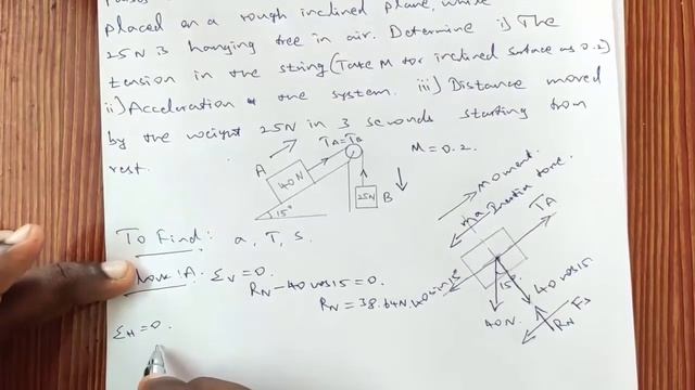 D'Alembert's Principle - Connected Bodies - 2 | Kinetics of Particles | Engineering Mechanics