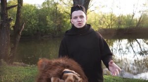 Новинка! Бурый костюм надувного МИШКИ! Обзор на аэрокостюм МЕДВЕДЯ рост 2.2 метра