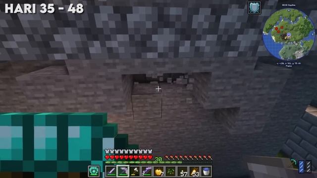 100 Hari Minecraft Tapi Di Kutuk Jadi Skeleton смотреть онлайн