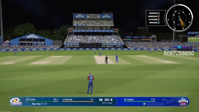 MI VS DC IPL 2024 Mumbai Indians vs Delhi Capitals, 20th Match Live - Cricket 24 Gameplay смотреть онлайн