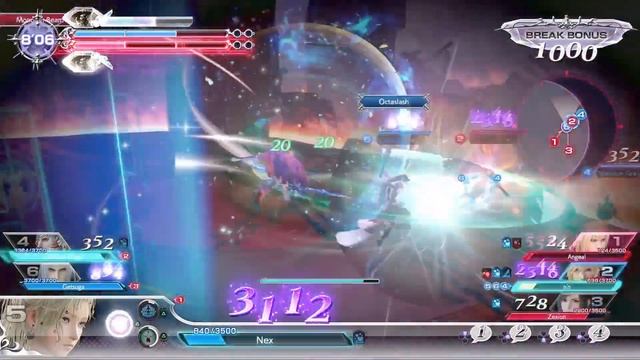 Terra sweaty gameplay Final fantasy Dissidia NT смотреть онлайн