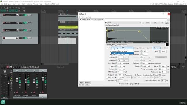 02.8. Sampling in Reaper