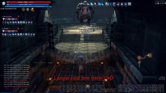 Tera Lancer Dano Teste смотреть онлайн