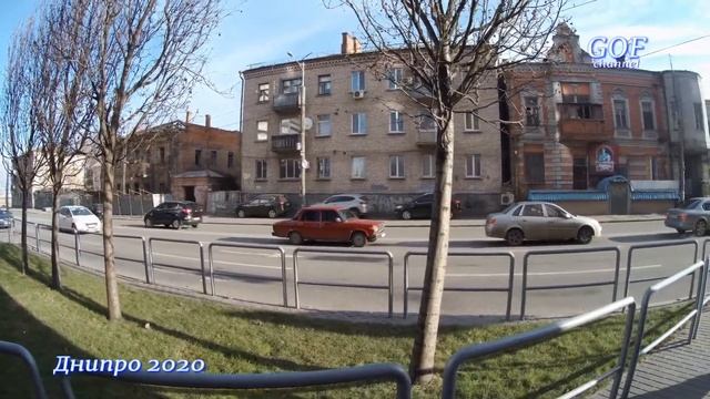 Днипро 2020 , современная центральная часть на месте старинного города смотреть онлайн