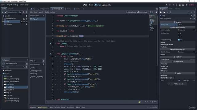 LEARNING GODOT BY CREATING SIMPLE GAMES2