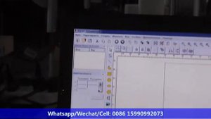 EzCad2 software in Russian language, Russian interface fiber laser marking machine